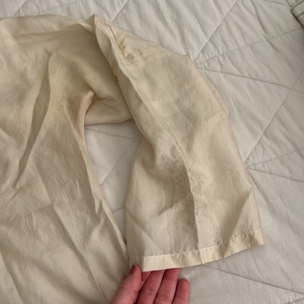 Johnny Was Silk Tunic floral cream small - Picture 14 of 16